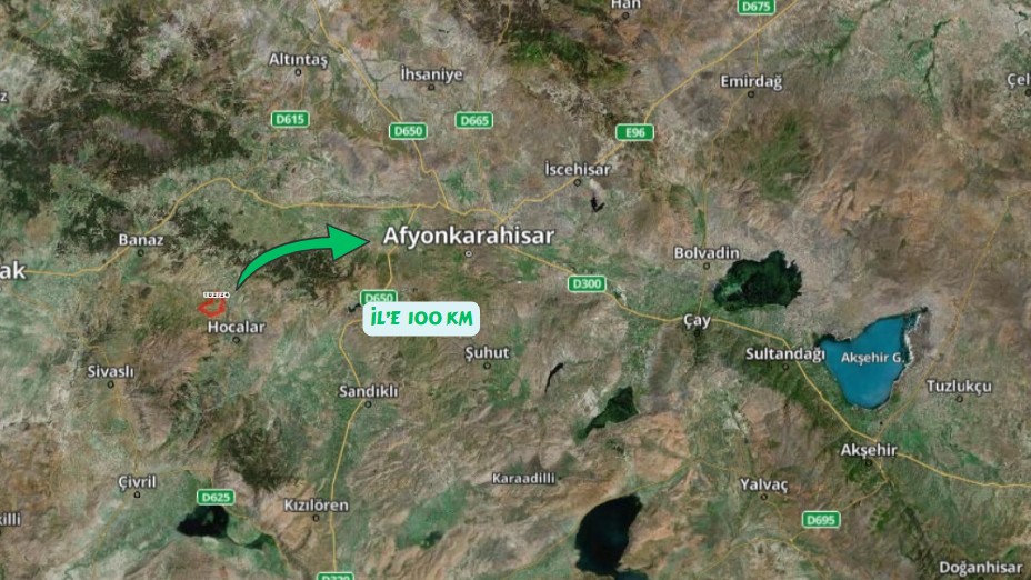 AFYONKARAHİSAR HOCALAR İHSANİYE KÖYÜNDE 2.038M² TARLAMIZ SATILIK - AFYONKARAHİSAR HOCALAR fotoğraf 6